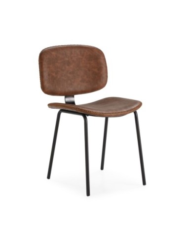 Silla Mali Marron/Pata Negra (2 unidades)