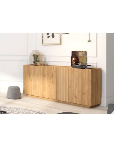 Aparador Rayana 4p Natural/DiseñO