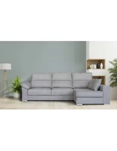 Chaiselongue Taric Gris Claro 2