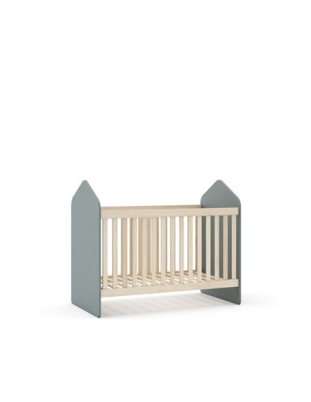 Cuna Estefania Verde Kaki 444c/Cera Blanca