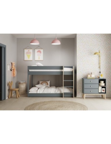 Litera-Montessori Angel 90x190 Verde...