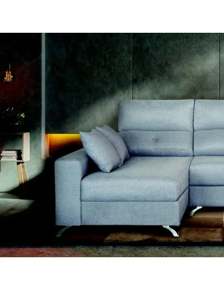 Chaiselongue Samira color Menta Lateral Chaiselongue Samira color Menta Lateral