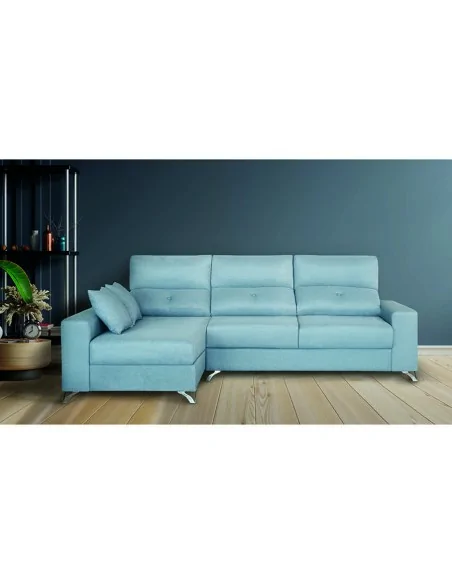 Chaiselongue Samira color Menta Composición Chaiselongue Samira color Menta Composición