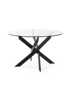 Mesa Redonda Ruth 120cm Negro 2