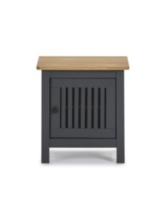 Mesita Bruna 1p Cera/Gris Ant 2