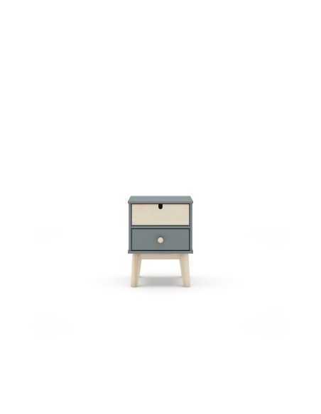 Mesita Estefania 2c Verde Kaki 444c/Cera Blanca