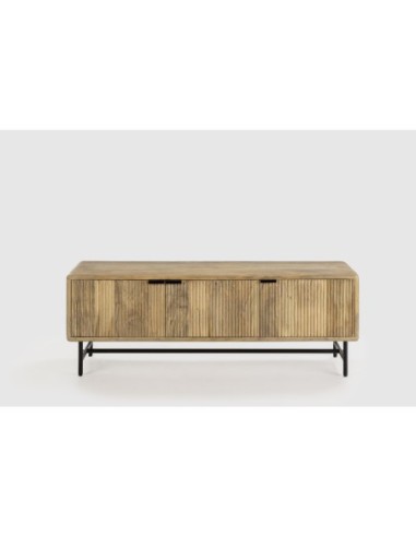 Mueble Tv Mundra 3p Madera Mango Pata... Mueble Tv Mundra 3p Madera Mango Pata...