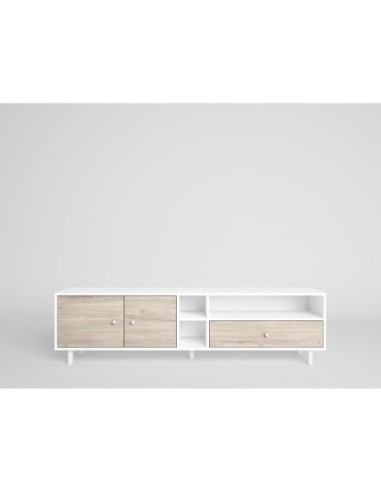 Mueble Tv Roald 2p1c3h Blanco/Sahara