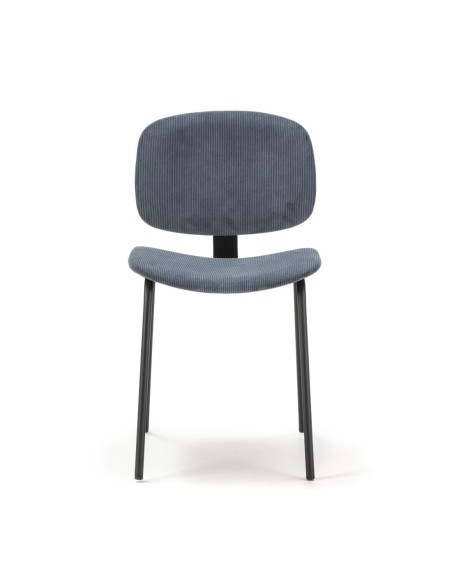 Silla Arus Azul/Pata Negra (2 unidades)