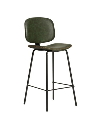 Taburete Mali 73cm Verde/Pata Negra... Taburete Mali 73cm Verde/Pata Negra...
