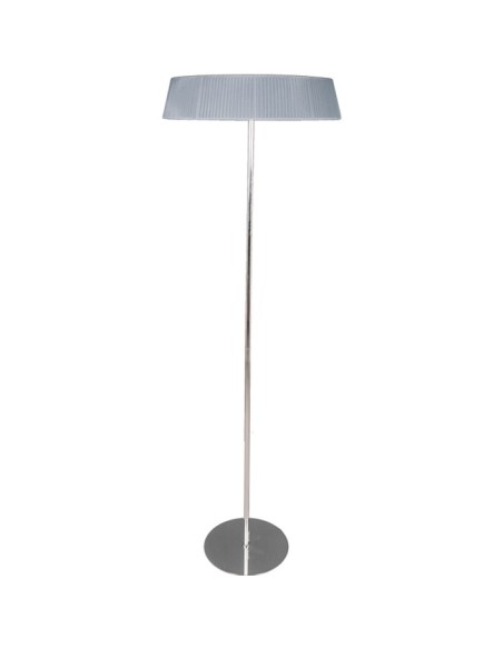 Lámpara de Pie ASTRID 3xE27 Al.160xD.50cm Gris/Cromo