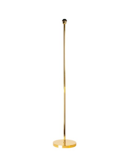 Lámpara de Pie SPACE 1xE27 Al.138xD.25cm Latonado