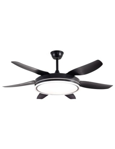 Ventilador DC ORION negro, 6 aspas,...