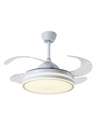 Ventilador DC COCON blanco, 4 aspas...