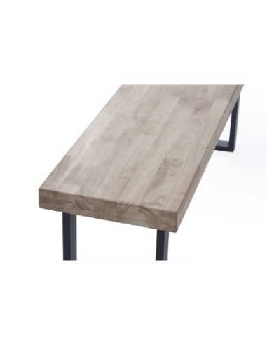 Banco Asiento Loft Roble Honey / Negro