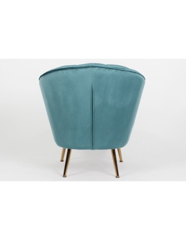 Butaca Neptuno Velvet Verde Aguamarina