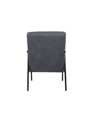 Butaca Times Tejido Gris / Negro