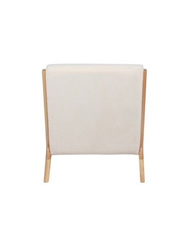Butaca Tokio Microfibra Beige / Madera