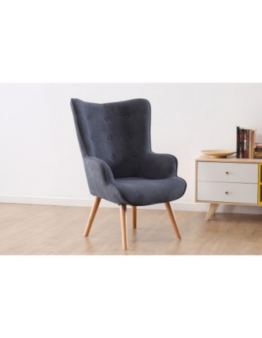 Butaca Voss Tejido Gris