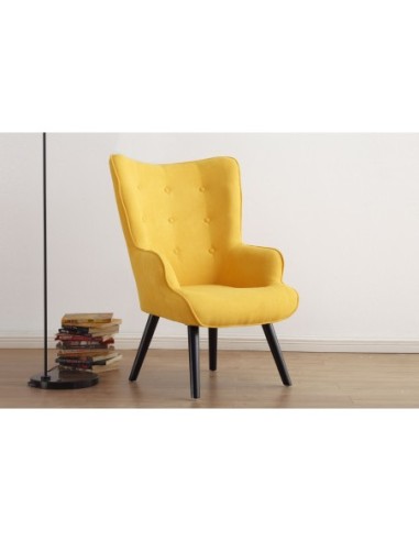 Butaca Voss Tejido Mostaza