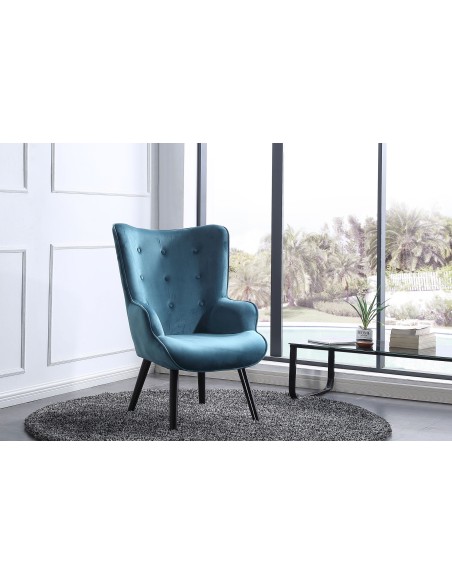 Butaca Voss Tejido Verde Aguamarina