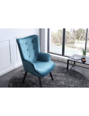 Butaca Voss Tejido Verde Aguamarina