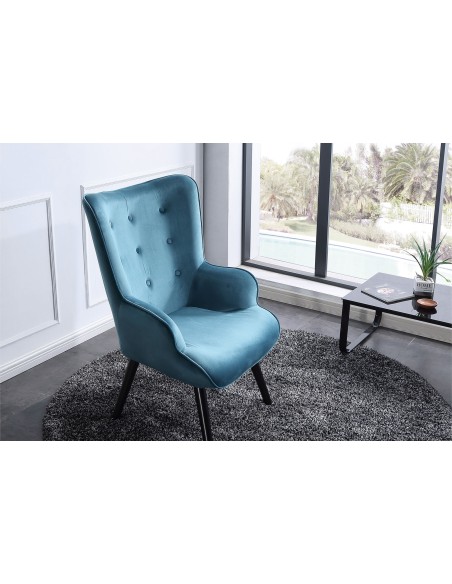 Butaca Voss Tejido Verde Aguamarina