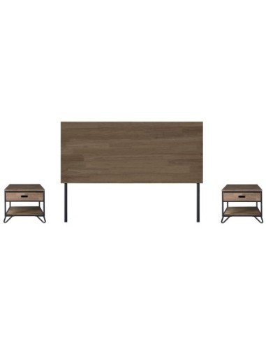 Cabecero Cama 100 Industrial Roble...