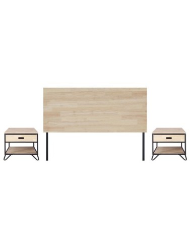 Cabecero Cama 100 Industrial Roble...