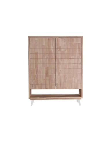 Consola Alta Berg 120 X 40 Cm Roble...