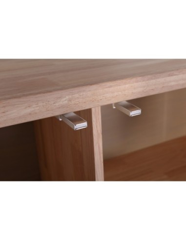 Consola Alta Berg 120 X 40 Cm Roble...