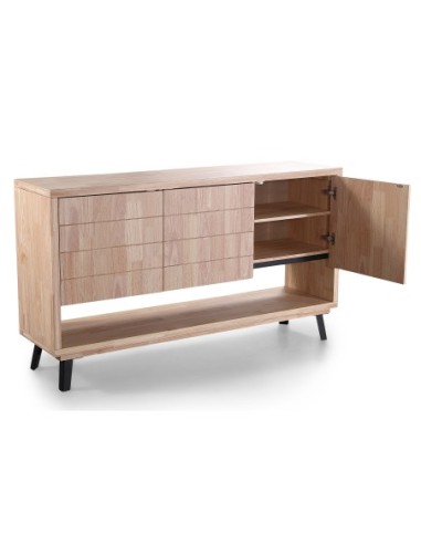 Consola Baja Berg 153 X 40 Cm Roble...