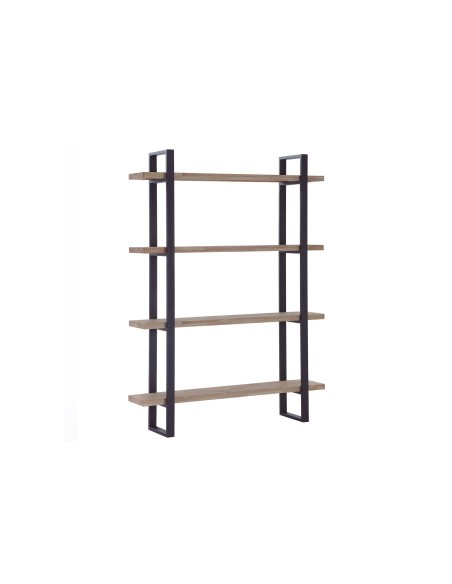 Estanteria Alta Steve Roble Honey / Negro