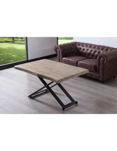 Mesa Centro Elevable Zoe 120 X 80 Cm...