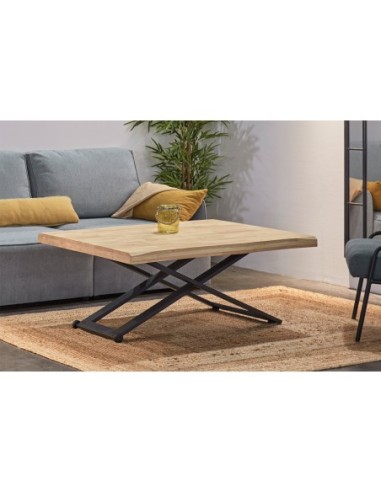 Mesa Centro Elevable Zoe 120 X 80 Cm...