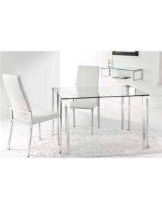 Mesa Comedor Cristal Modelo...