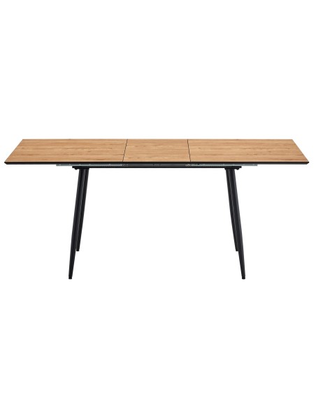 Mesa Comedor Extensible Artic 140 - 180 X 80 Cm Oak / Negro