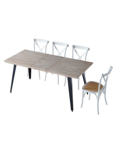 Mesa Comedor Extensible Berg 140 -... Mesa Comedor Extensible Berg 140 -...