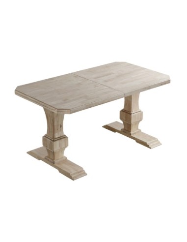 Mesa Comedor Extensible Versalles 160 - 200 - 240 X 90 Cm  Madera Roble Nordish