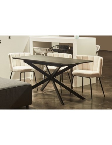 Mesa Comedor Extensible Vulcano 140 -... Mesa Comedor Extensible Vulcano 140 -...
