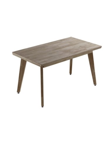 Mesa Comedor Fija Genova 150 X 90 Cm  Madera Roble Honey