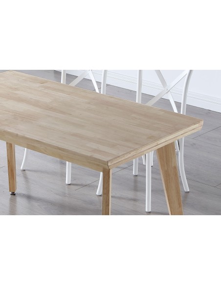 Mesa Comedor Fija Genova 150 X 90 Cm Madera Roble Nordish