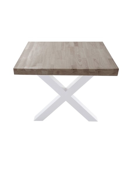 Mesa Comedor Fija X-Loft 160 X 90 Cm  Roble American / Blanco
