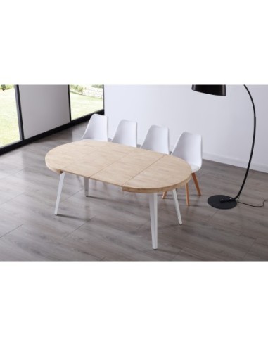Mesa Comedor Redonda Extensible Berg...