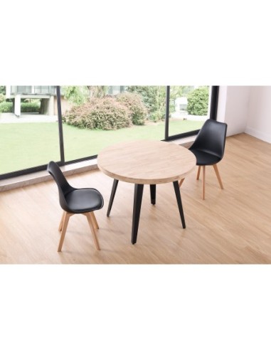 Mesa Comedor Redonda Fija Berg 100 Cm...