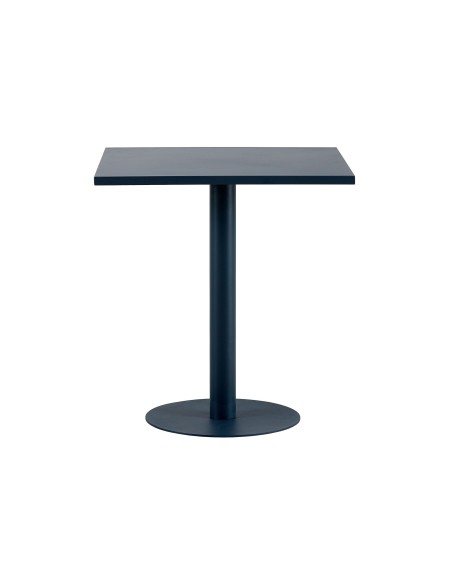 Mesa Cuadrada Gelato 70 X 70 Cm Gris Antracita