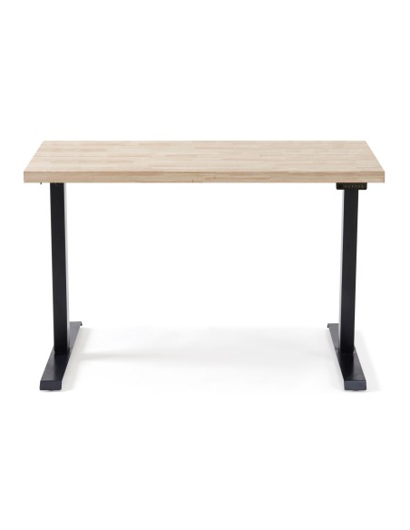Mesa Escritorio / Despacho Motorizada Elevable Stand 140 X 70 Cm Nordish / Negro