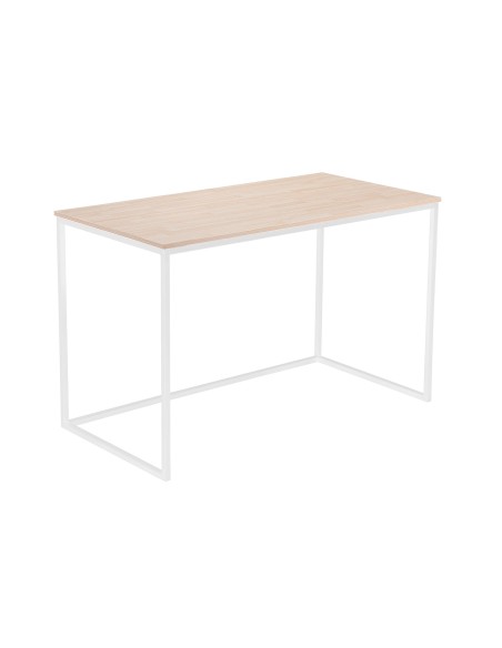 Mesa Estudio Mia Roble Nordish / Blanco 120 X 60 Cm