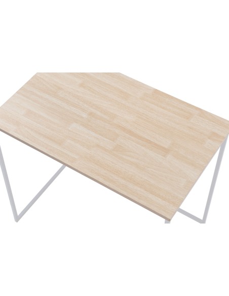 Mesa Estudio Mia Roble Nordish / Blanco 120 X 60 Cm