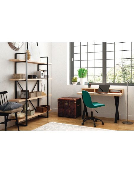 Mesa Estudio X-Loft 120 X 60 Cm Roble Nordish / Blanco